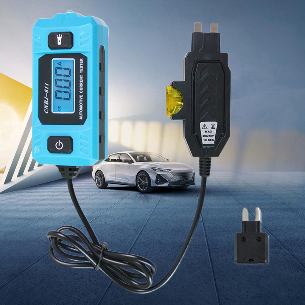 Professional Automotive Short Circuit Finder Car Electrical Fault Tester High Precision Current Detector Leakage Diagnostic Tool