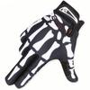 Skeleton Cycling Gloves MTB Bike Motorcycles Gloves Warm Gloves Anti Slip Gel Bicycle Gloves Shock Absorption Finger Bone Gloves for Cycling Riding