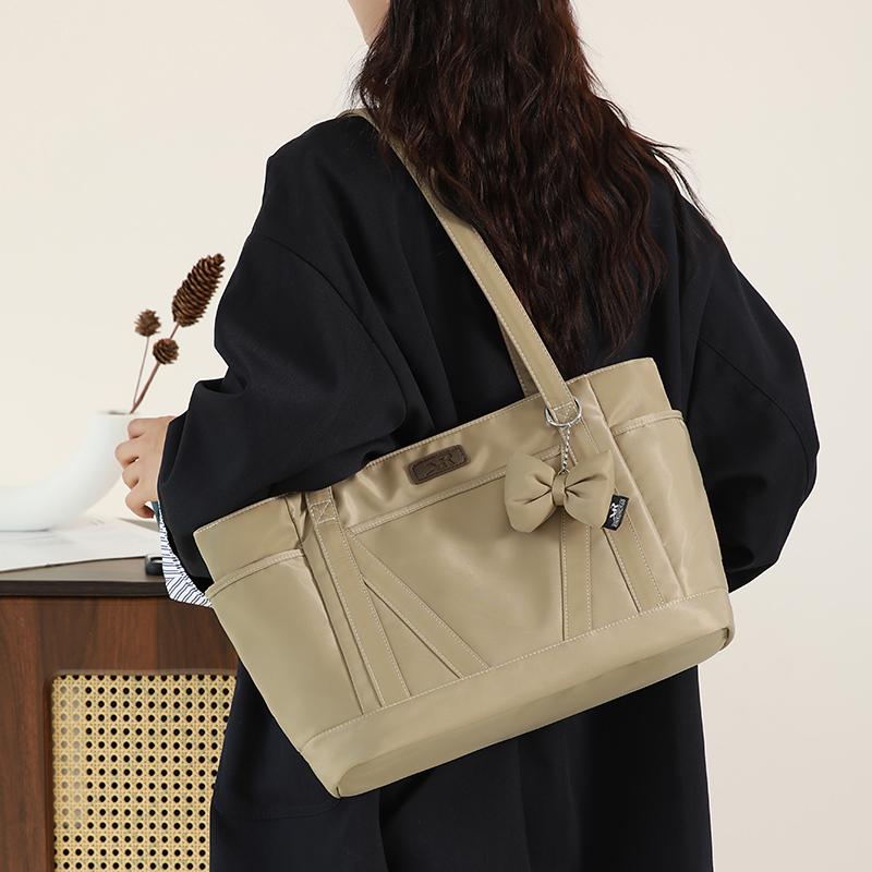 Tote Bag Women's Large Capacity Commuter Class Shoulder Bag Large Portable Bag