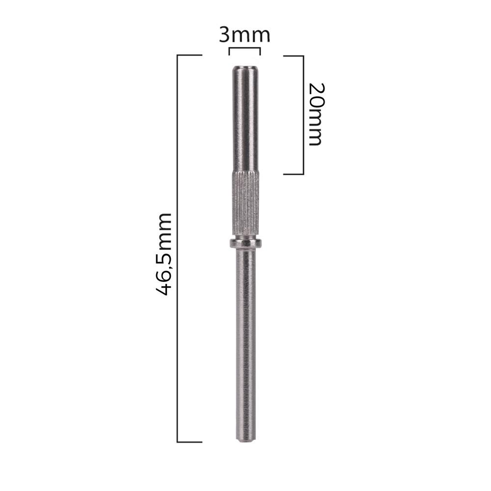 Long Metal Shank Tip Holder for Emery - 20mm X 3mm