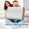 Neck and Shoulder Pain Relief Memory Sponge Pillow Slow Rebound Breathable Deep Sleep Neck Pillow Soft Cool Neck Pillow