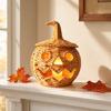 Seagrass and Pumpkin Decorations for Home Fall Tabletop Centerpiece