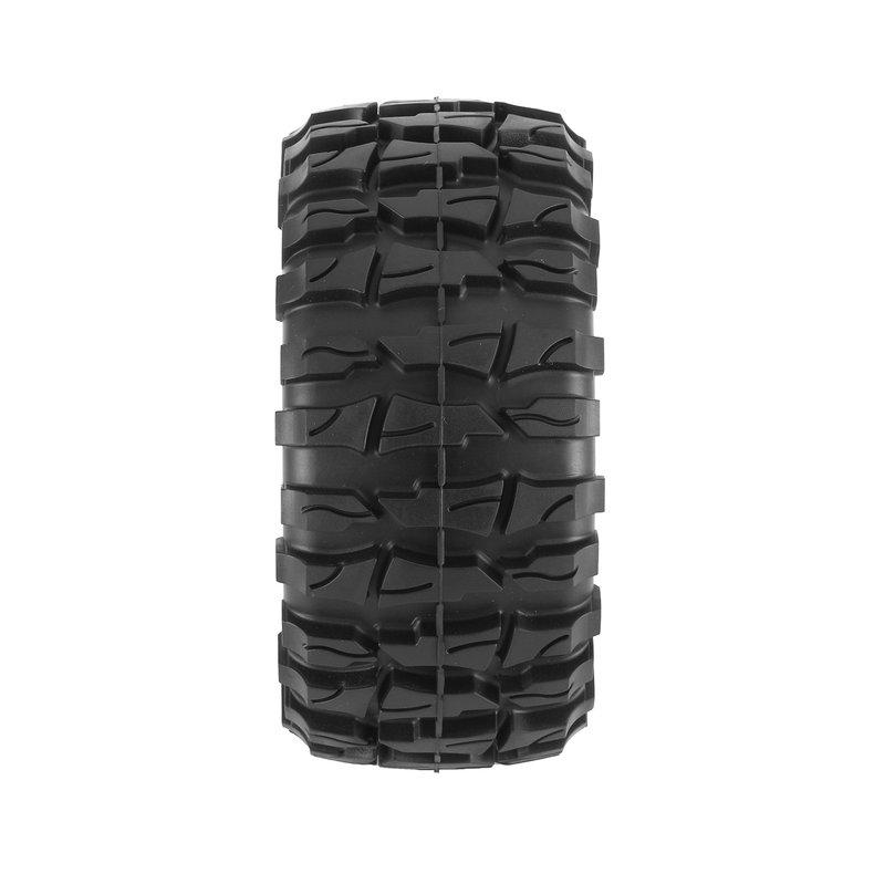 Buy 4 Pcs 2.2 Inch Tire Great Wheel Rim 135/62 Axe-shaped Gravel Car ...