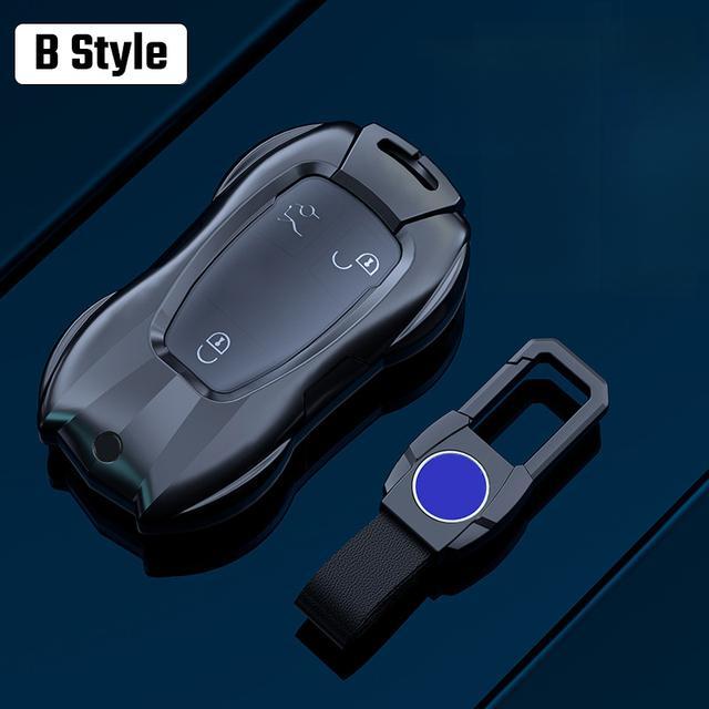 Zinc Alloy Car Key Case Cover Shell for Mercedes Benz A B C E R G S Class E200 E400 E63 W213 S550 S560 C260 A200 W206 W223
