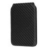 Magnetic Cellphone Back Card Bag 5 Card Slots PU Leather Phone Kickstand