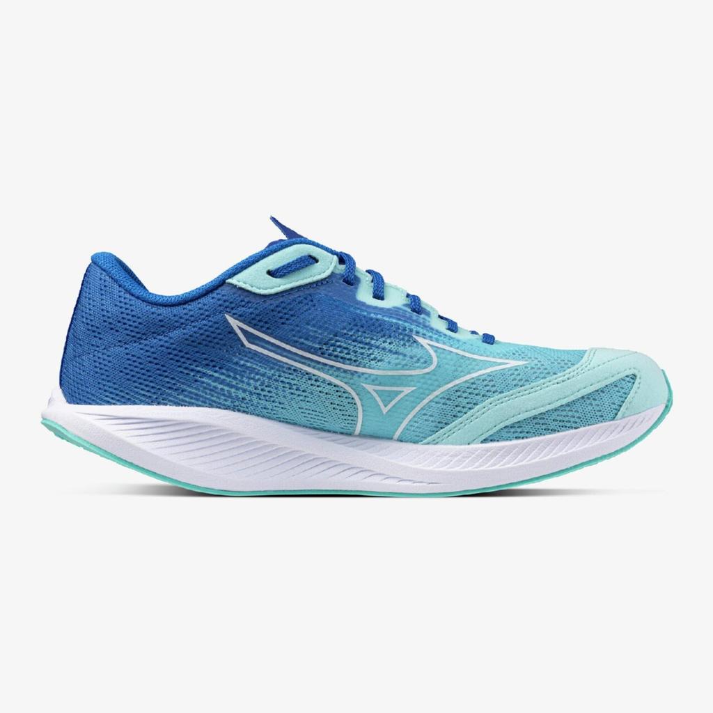 Mizuno Duel Flash 2 Running Shoes, Sky Blue X White X Blue, Size 23.0 Cm, 2E