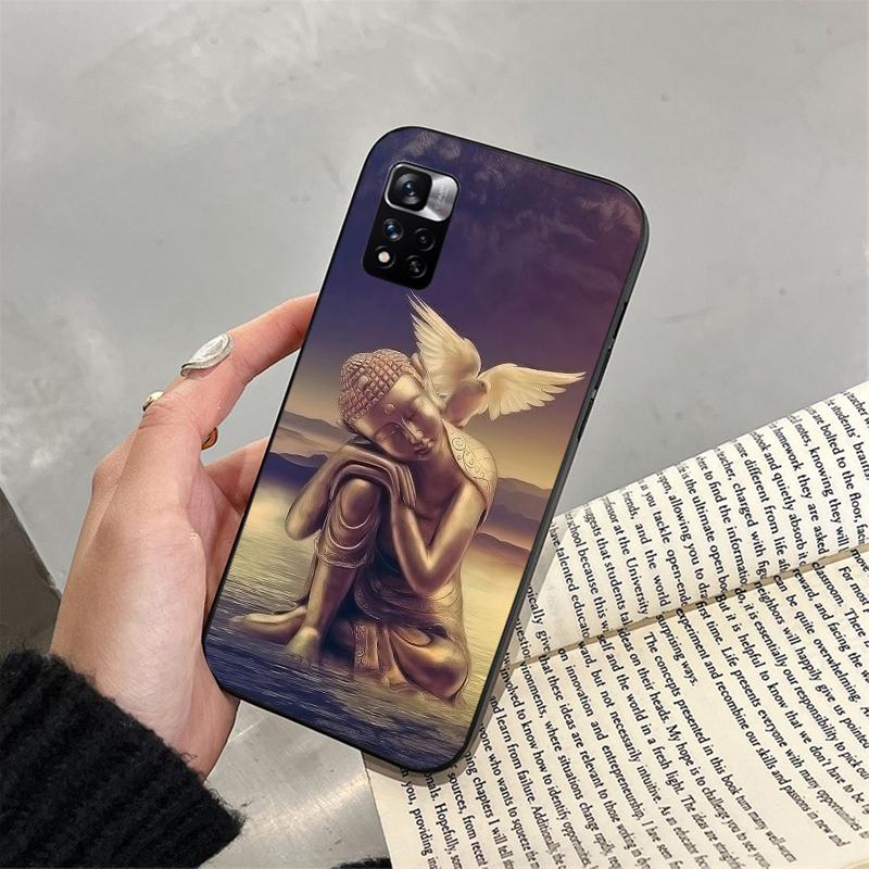 Phone Case For Xiaomi Redmi note 13 12 Pro 11S 11 10 Pro 10S 12S Redmi 10 10C 9C 13C Buddha Case