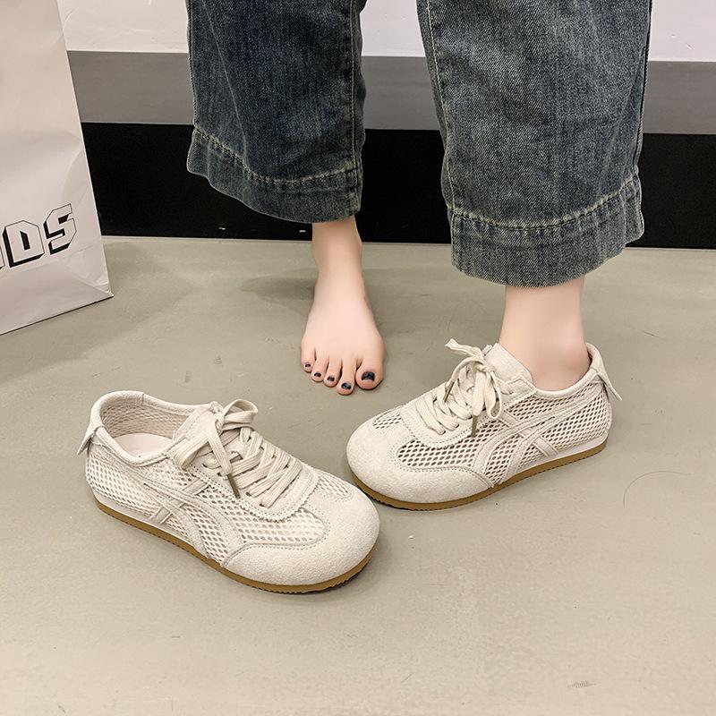 

Новые дышащие и универсальные спортивные и повседневные кроссовки от De Xun Shoes 40 бежевый