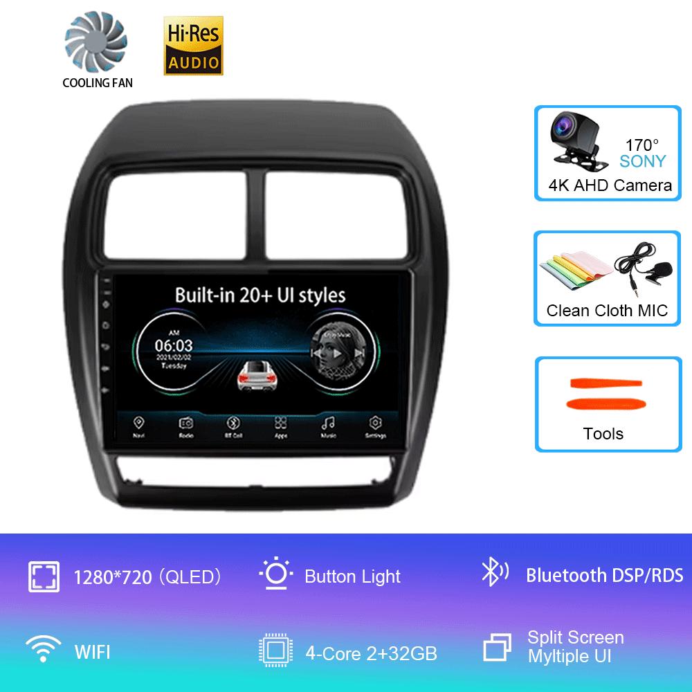 

Для Mitsubishi ASX 1 2016 2017 2018 2019 2020 - 2022 Android 14 автомобильный радиоплеер DSP Carplay 8G 256G стерео без 2 din DVD-экрана CHINA
