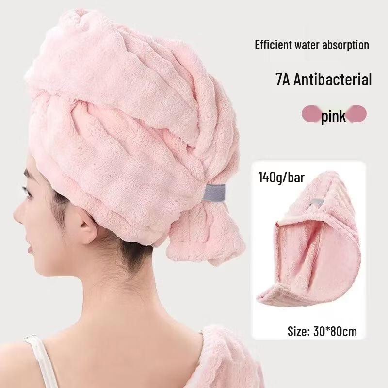 Lao Tang Women s Quick-Dry Super Absorbent Hair Towel Wrap