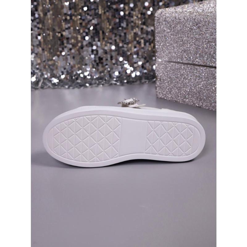 Women's Plus Size New European American Style Round Toe Chunky Sole Casual Versatile Fashion Shoes