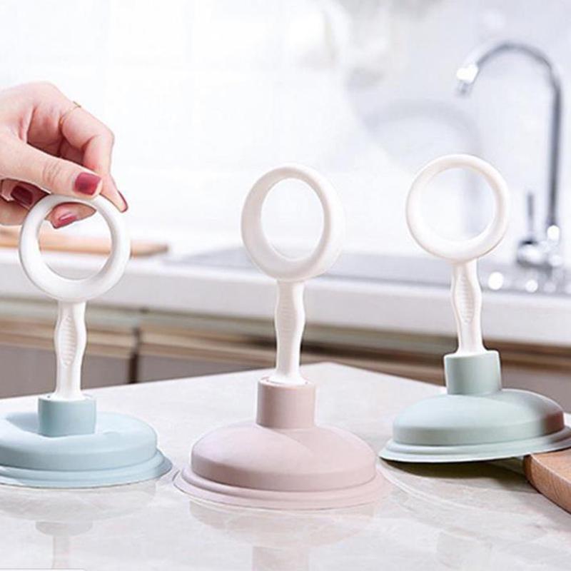 Kitchen Toilet Drain Plungers Bath Sink Power Pipe Dredging Tool Suction Cup Plug Toilet Bathroom Tools Suction Home Accessories