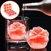 3D Rose Ice Molds 9 Grids Cube Tray Mold Flower Shape Silicone Ice Mold Ball Maker Bar Ice Cube Silicone Rubber Maker Tool 6