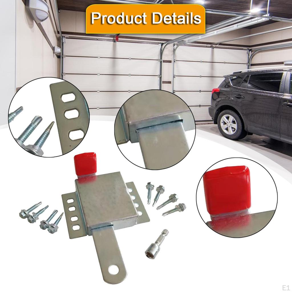 Industrial Garage Door Lock Hardware Accessories Interior Slide Latch for Outside Garden