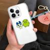 M-Mametchi Phone Case Soft Transparent Case For IPhone 17 16 15 14 13 12 11 Pro Max Mini Plus Shockproof Cover Case