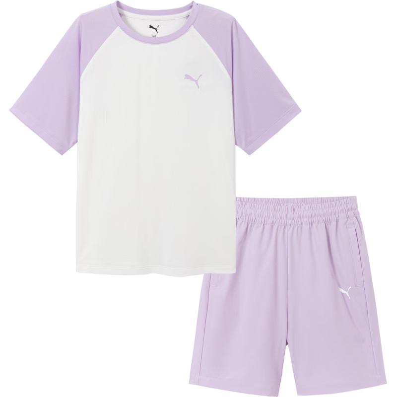 PUMA Kids' Spring 2026 Short Sleeve Tracksuit