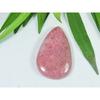 21X36X05MM Natural Red Rhodonite Quartz Pear Cabochon Loose Gemstone SK-3750