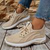 Women's Breathable Mesh Sports Shoes - Lightweight Low Cut Running Shoes with Cushioning Support, Comfortable All Season, Casual and Wearable