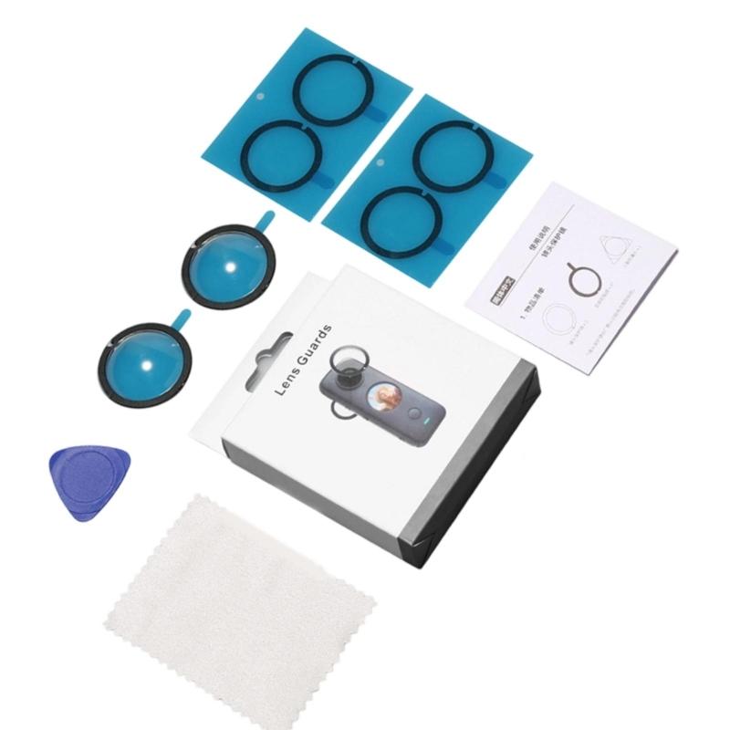 Quick Release Rotating Opticals Glass Lens Protectors with AntiScratch Waterproof for X5 X4 X2 Cameras