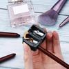 Plastic Dual Hole Pencil Sharpener, Compact and Portable, Easily Creates A Perfect Pen Tip for Smoother Writing and Creation