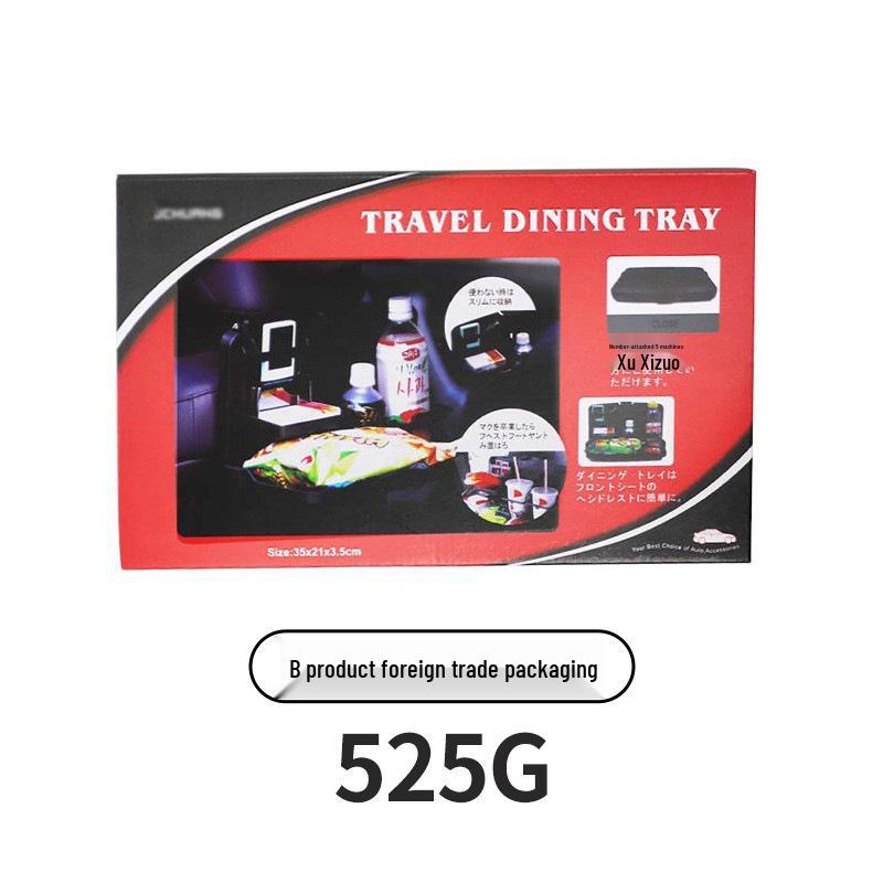 Multifunctional Car Steering Wheel Tray: Dining, Notebook, Cup Holder Table