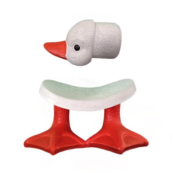 

Держатель для туалетной бумаги в виде мультяшной утки, органайзер для салфеток, отдельно стоящий забавный держатель для туалетной бумаги, милое украшение для ванной комнаты Duck