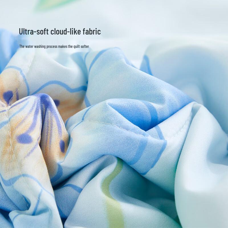 Hengyuanxiang Xingchun Soft Washed Cotton Soy Fiber Summer Quilt
