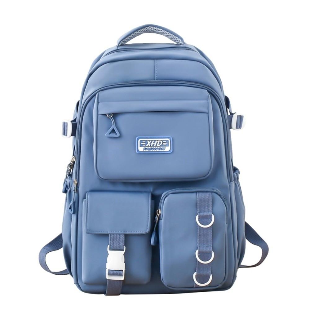 Large Capacity Laptop Rucksack Multi-pocket Travel Schoolbag Cute School Backpack Women