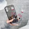 Bier KT Cat Is Suitable for Apple 16promax Mobile Phone Case Iphone17 Cartoon 1413 Transparent 15pro.