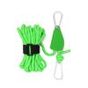 Outdoor Camping Thicken Pulley Rope Adjustable Tent Canopy Rope Lifting Pulley Hook Tent Canopy