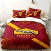 Ensemble 3 pièces A.S. Roma Parfait pour la chambre à coucher Ensemble de literie confortable comprenant une housse de couette et deux taies d'oreiller Idéal comme cadeau d'anniversaire ou de Noël