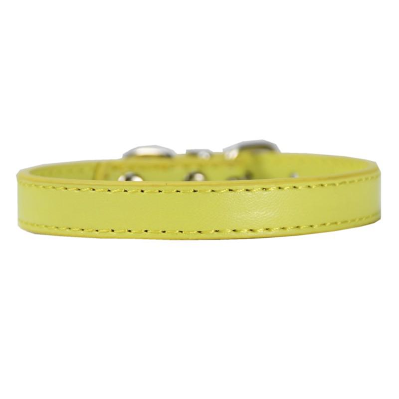 Hot Sale PU Leather Neck Warmer Collar for Small Pets
