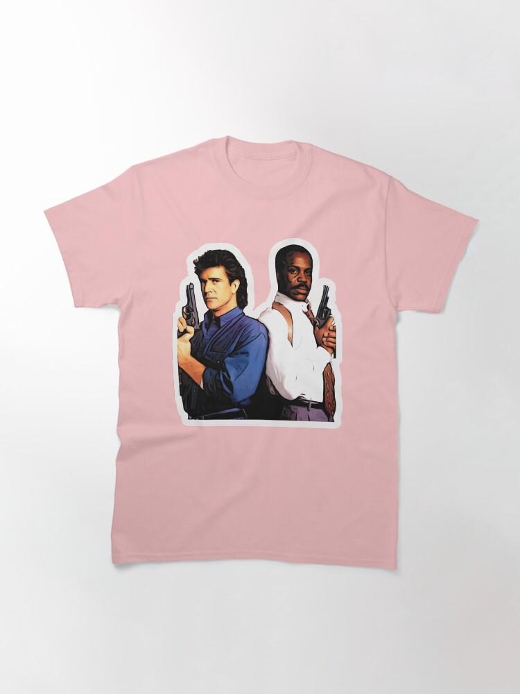 Lethal Weapon Action Movie American Police Motivational Lethal Weapon Martin Riggs And Roger Murtaugh Love You Classic T-Shirt