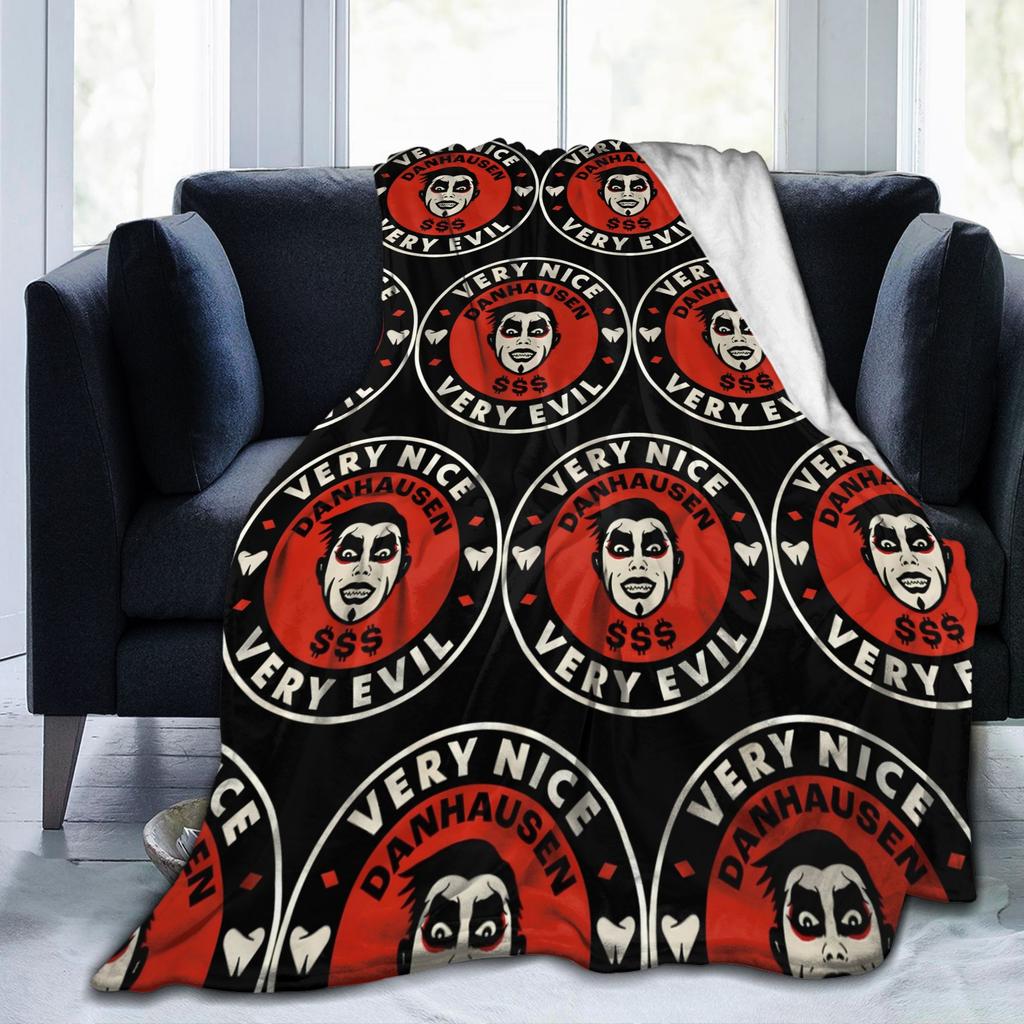 Danhausen Very Evil Funny Wrestling Blanket Coral Fleece Plush Decoration Ultra-Soft Throw Blankets for Sofa Outdoor Quilt