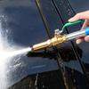 Multi Functional High-pressure Brass Water Gun Nozzle Direct Spray High-pressure Water for Car Washing and Watering