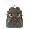 How To Train Your Dragon Toothless School Bag With Lightweight Plastic Construction For Teens And Kids