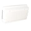 Flush-mounted distribution board 18 modules IP40 transparent door ECM18PT