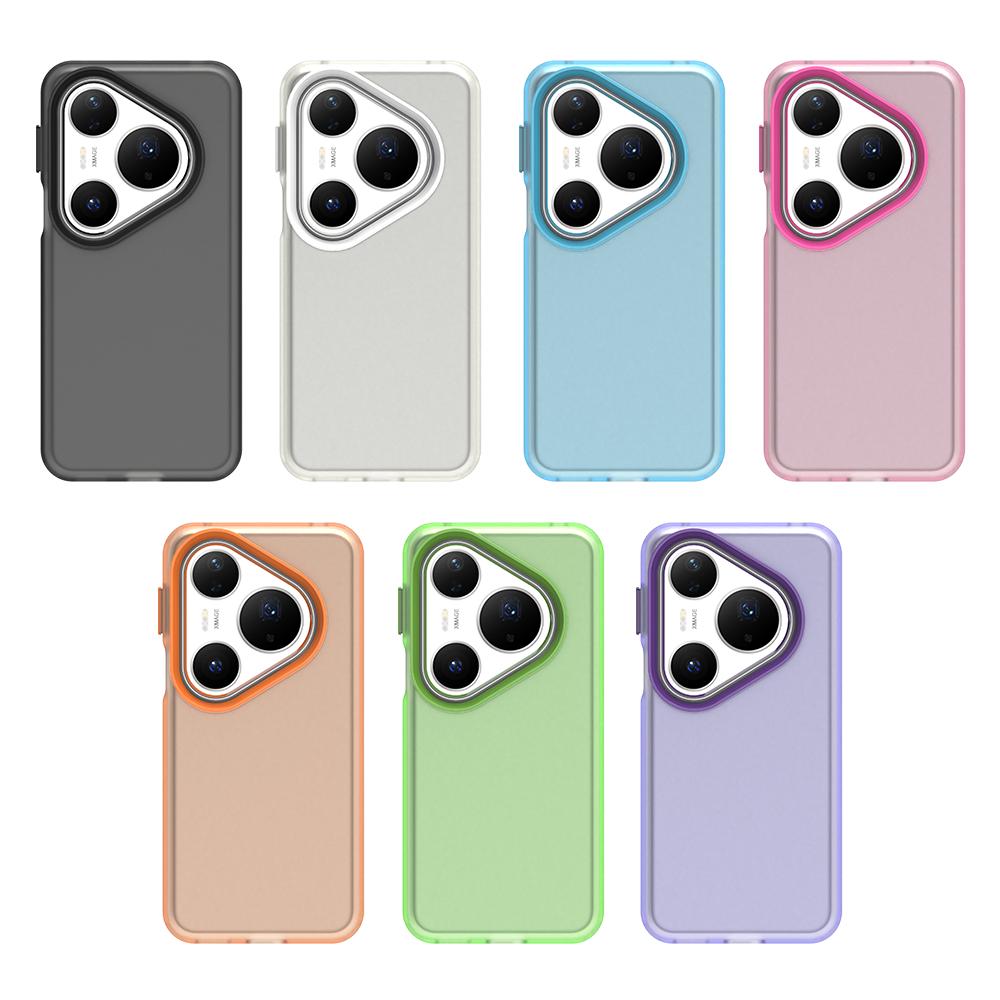 Frosted Case For Huawei Pura 80 Pro Cover Huawei Pura 80 Pro Fundas Coque Matte Translucent PC Candy Color Back Case Pura 80 Pro