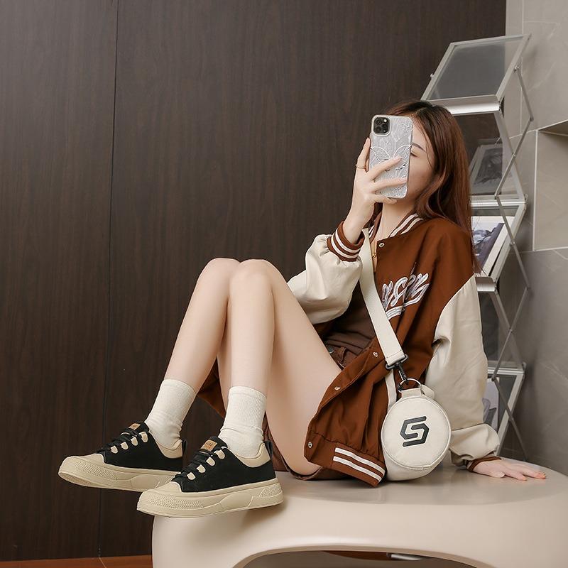 Little White Shoes Children's Spring New Female Students' Leisure Sports Versatile Board Shoes Street Shooting 02