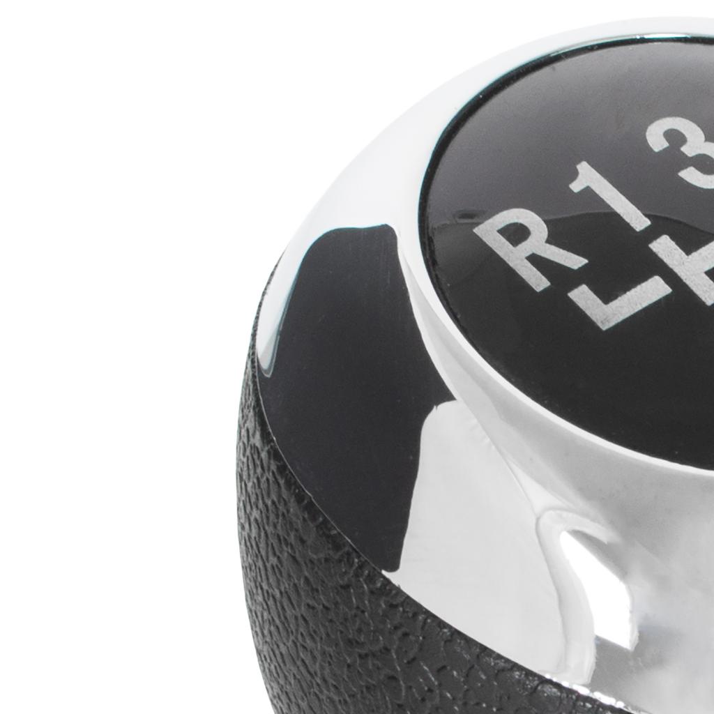 Hyundai i20 07-12 Gear Shift Knob BLACK + CHROME 5 SPEED