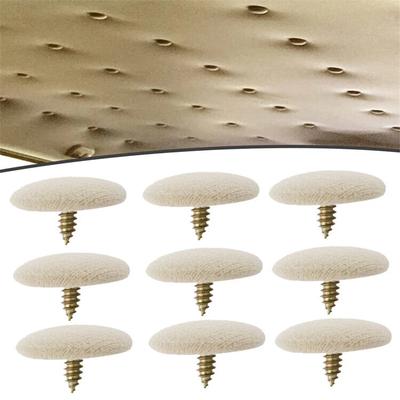 Kit di Riparazione Cielo Auto da 60 Pezzi, Rivetti a Scatto e Strumento di Installazione per Fissare il Cielo Interno dell'Auto che si Sgancia