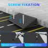 1 Pair 4" Rise Driveway Ramps, Non Slip Curbside Ramps Support 7000lbs, 19.7" L X 12" W, Threshold Ramps for Cars Wheelchairs Scooters Lawn Mowers