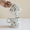 Wysokiej jakości domowy ceramiczny kubek na wodę, niszowy kubek z rozpryskami tuszu, kubek o dużej pojemności, kubek na mleko i kawę do biura