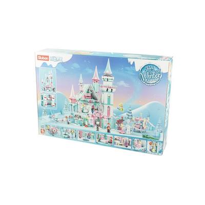 Sluban Winter Castle Lego LEGO LEGO Block, Mixed Color