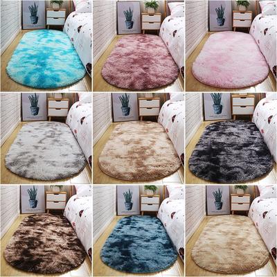 Slip Long Hair Carpet Floor Protection Fluffy Shaggy Faux Fur Sheepskin Rug Bedroom Mats Soft Rugs