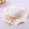 Sunflower Wide Brim Straw Hat For Women With Sun Protection And Neck Coverage For Summer Outdoor Activities