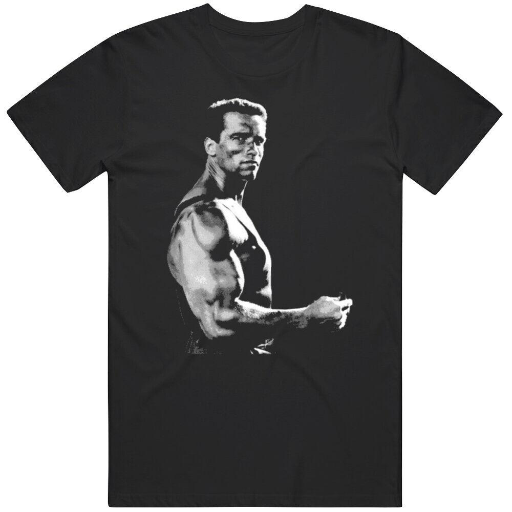 Арнольд Шварценеггер Хищник Коммандос Легенда Футболка Унисекс Футболка XXXXL