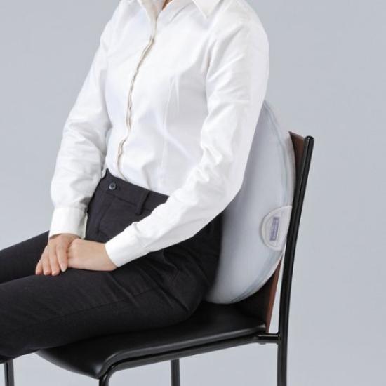 Alphax Low Donut Round Blue Gray Cushion, Resilience, Circular, Shape, Postpartum, Hemorrhoids, Doctor's Cushion,