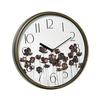 European Classic Luxury Art Deco Retro Vintage Plastic Quartz Analog Wall Clock for Home Decoration