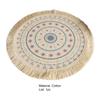 Beautiful Flower Pattern Placemat Good Woven Stylish Cotton Dinner Mat for Home